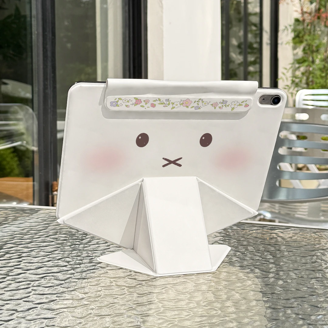 【KT增高支架】pro2025卡通双面夹air7横竖屏6全包壳iPad11拆分笔袋