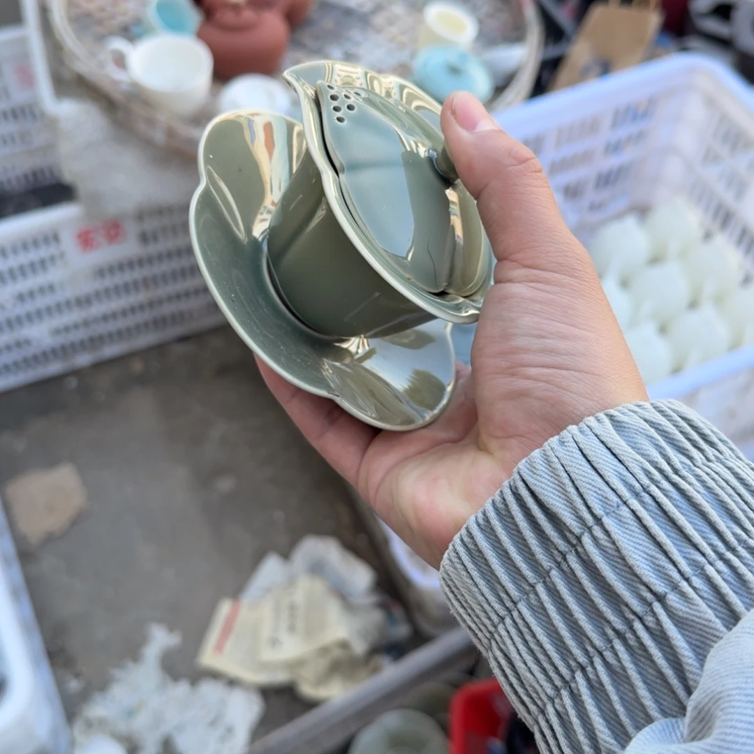 紫泥陶瓷茶具微瑕介意勿拍