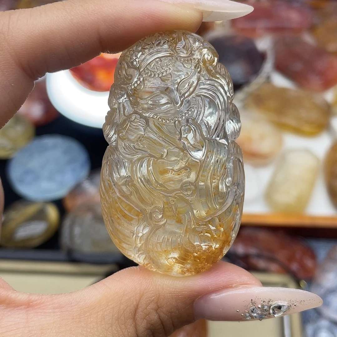 颈饰未镶嵌水晶天然