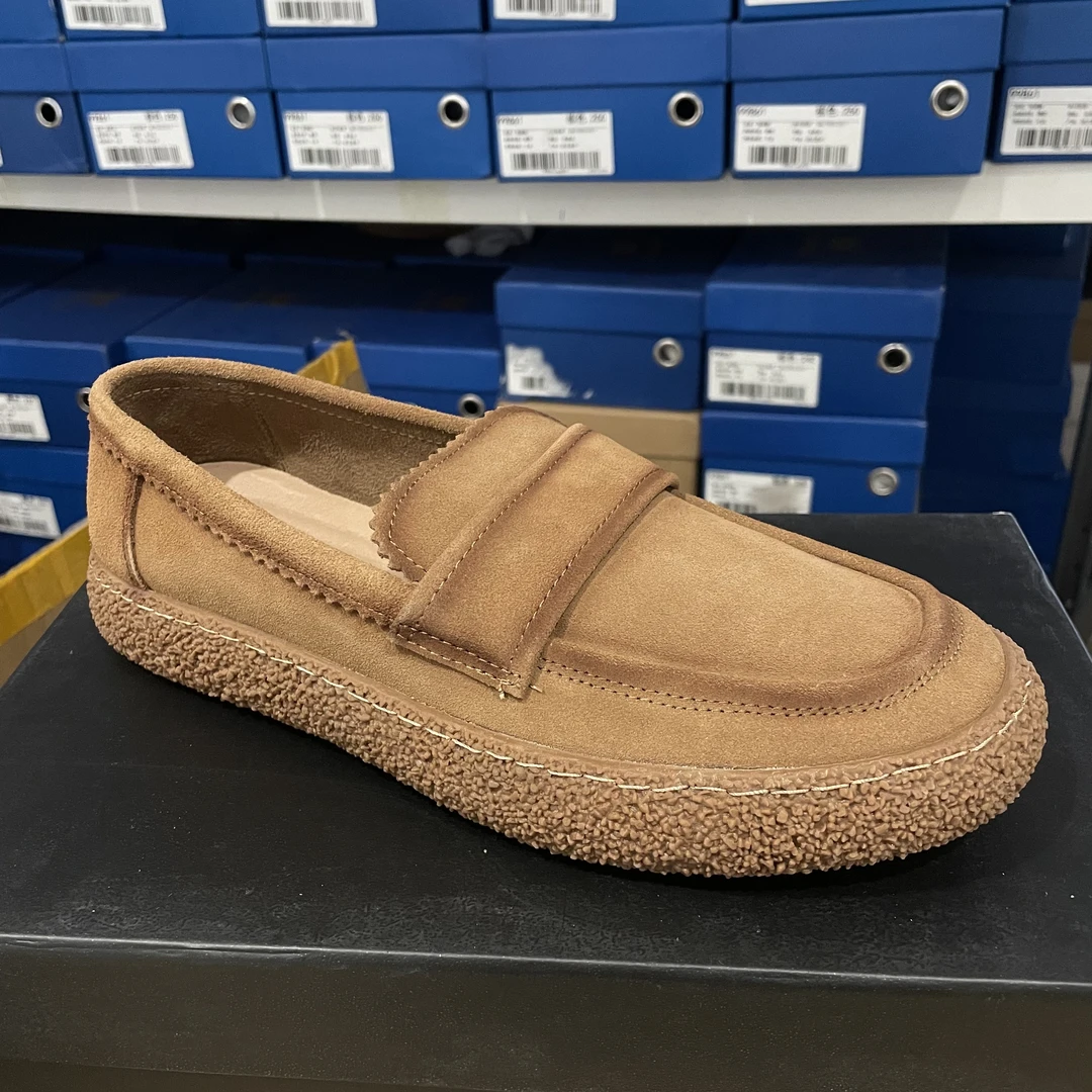 皮鞋尺码！牛皮乐福鞋男一脚蹬休闲鞋99698