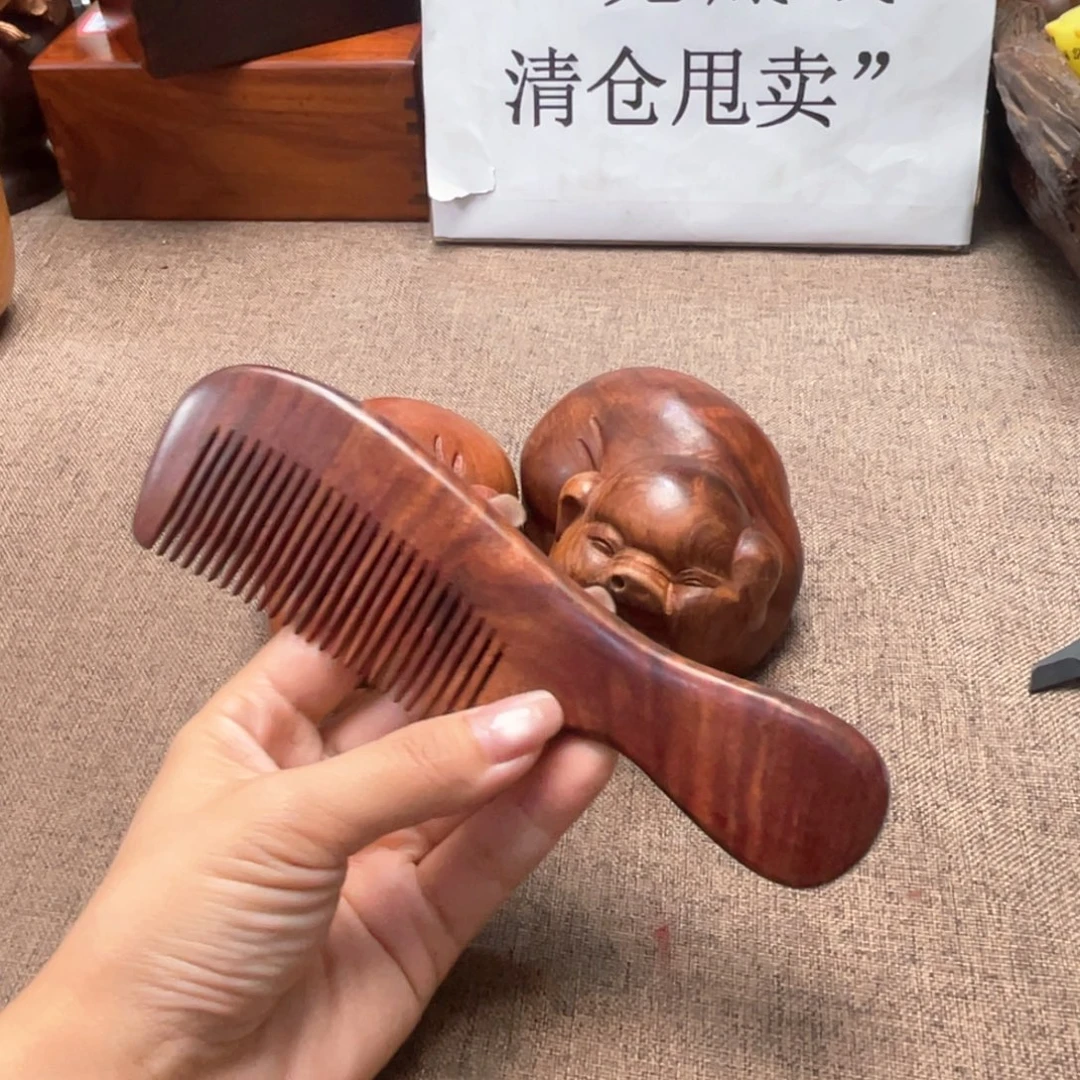 檀香紫檀（小叶紫檀）梳子