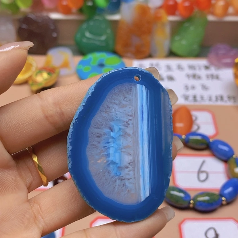 【闪购商品】玛瑙/玉髓玉牌未镶嵌玉*