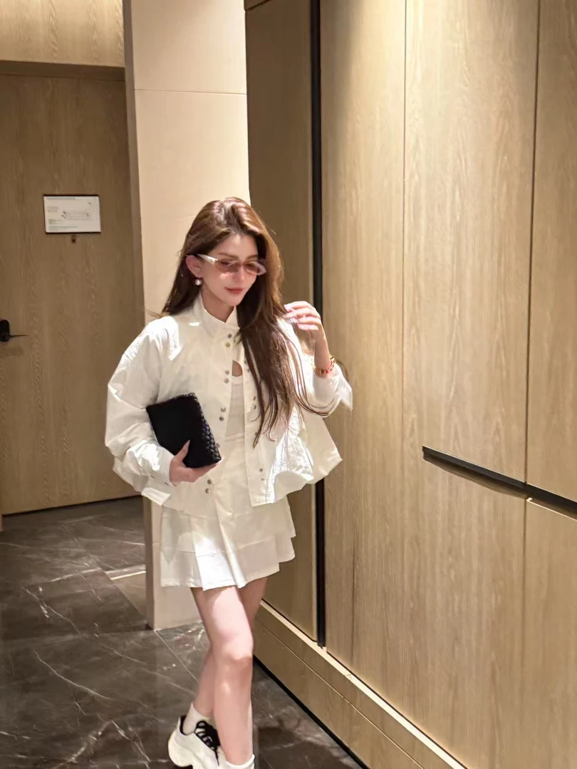 GUIDI GUDI【为了他】高定长袖冲锋衣外套/黄加蓝 W9520847H