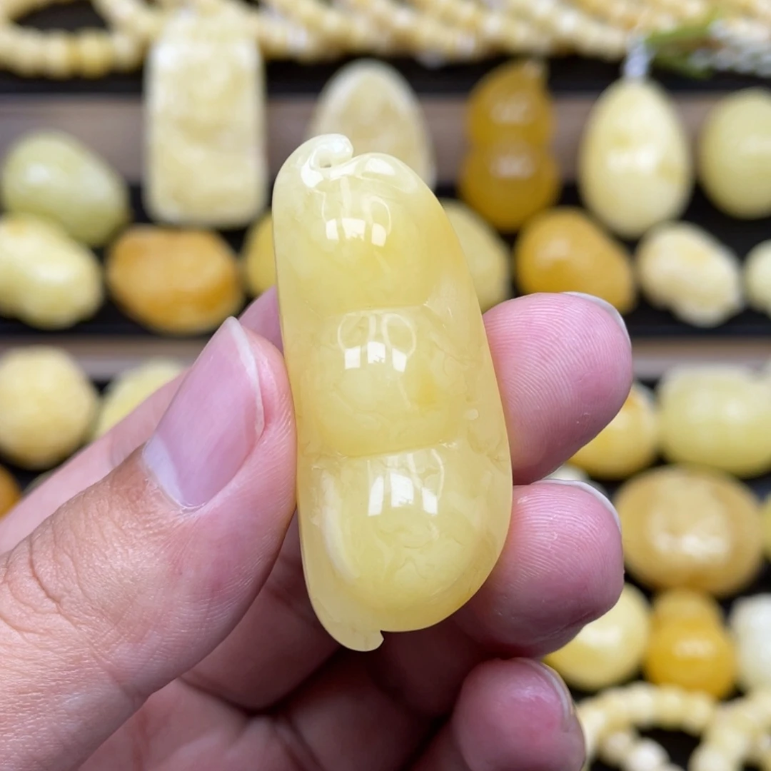 琥珀未镶嵌裸石琥珀蜜蜡