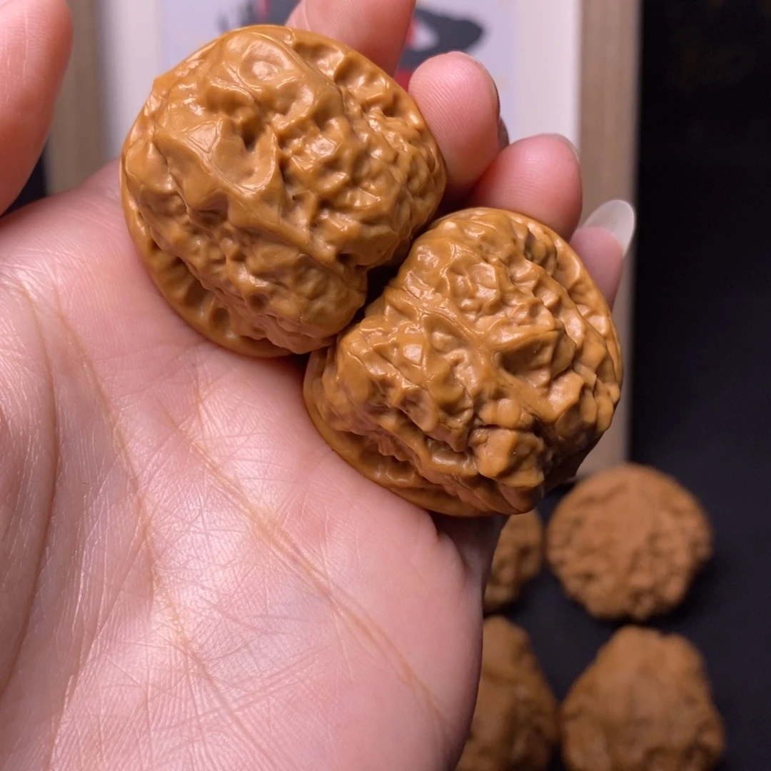 木***木吊坠文玩核桃蛤蟆36