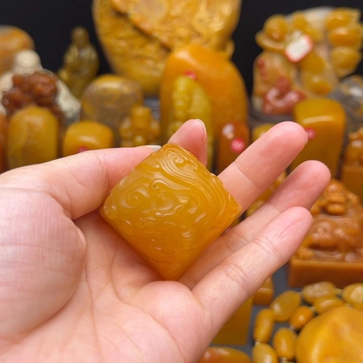 晨***风寿山石印石题材：工艺品