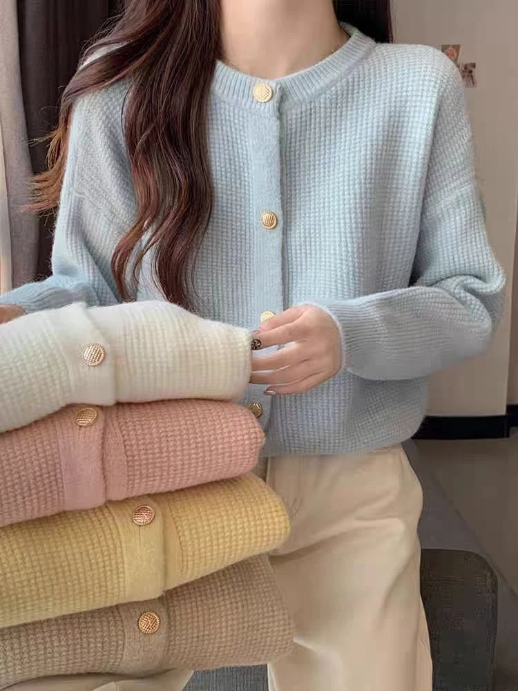 【1051-1100】秋冬款针织开衫