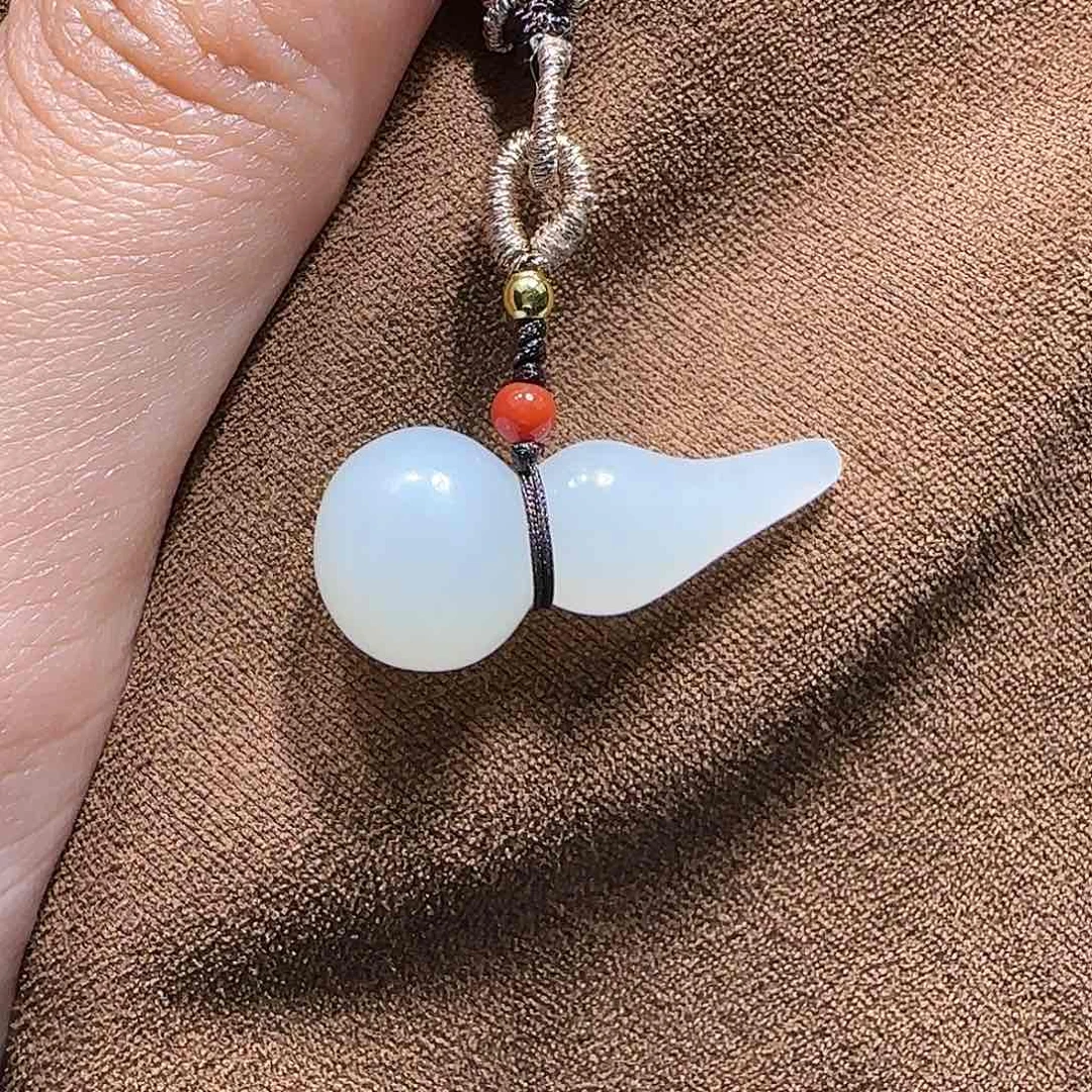 和田玉未镶嵌手机挂W*葫芦