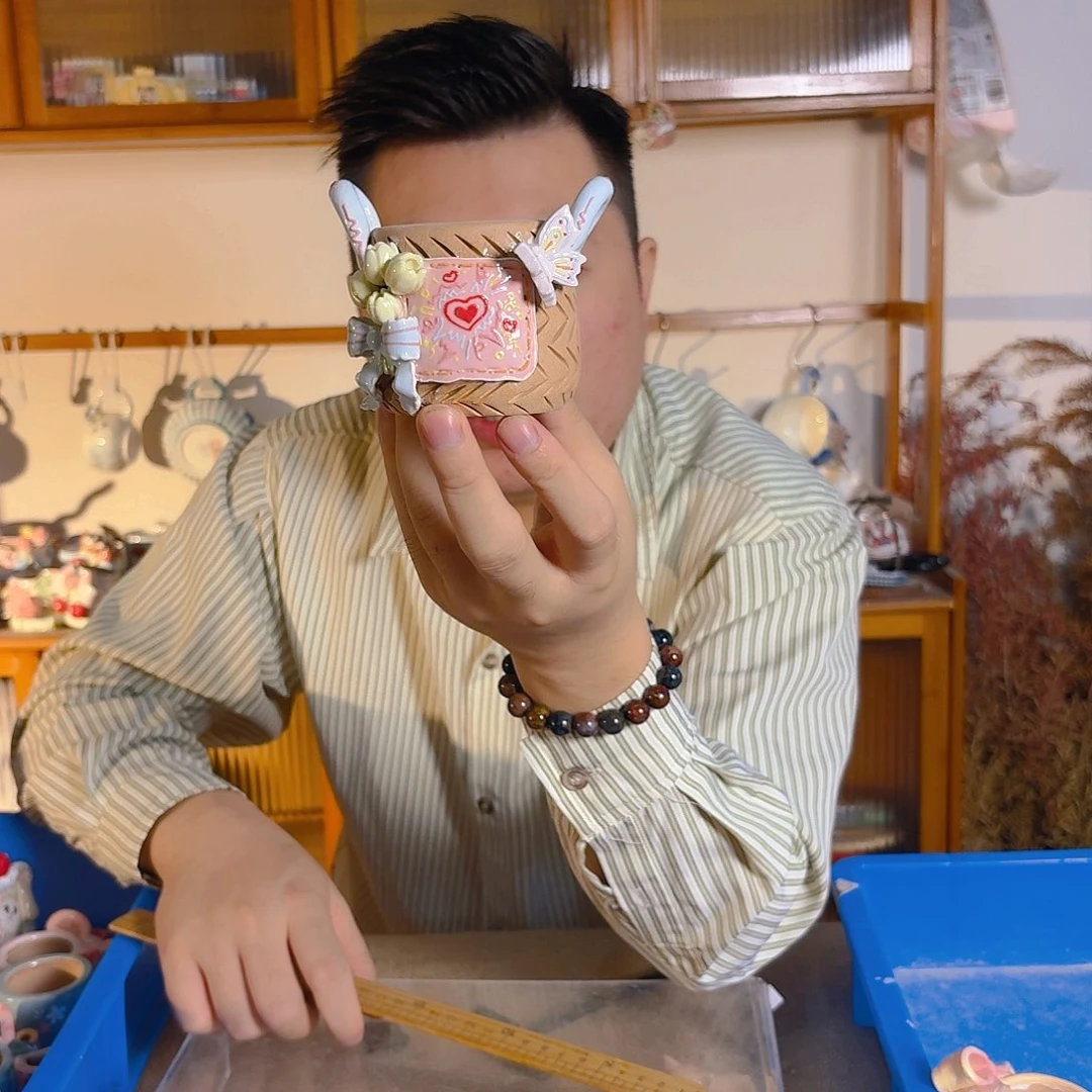 老梧家的手工多肉花盆