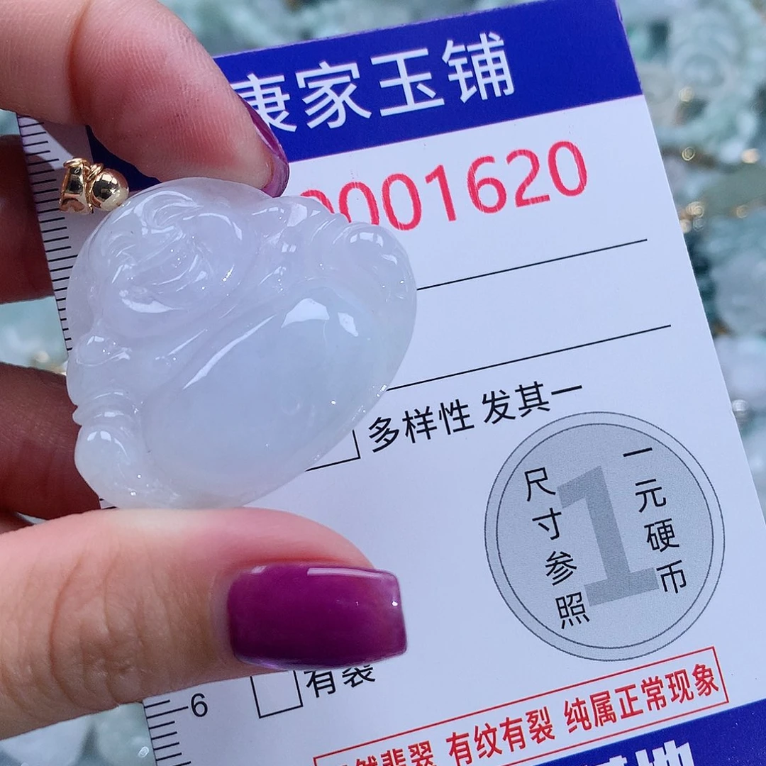 颈饰未镶嵌翡翠v