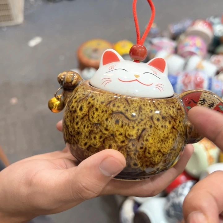 瑕疵福利品陶瓷茶叶罐不影响使用介意勿拍