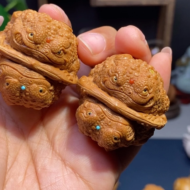 A****手串/手链核桃金蟾镶嵌