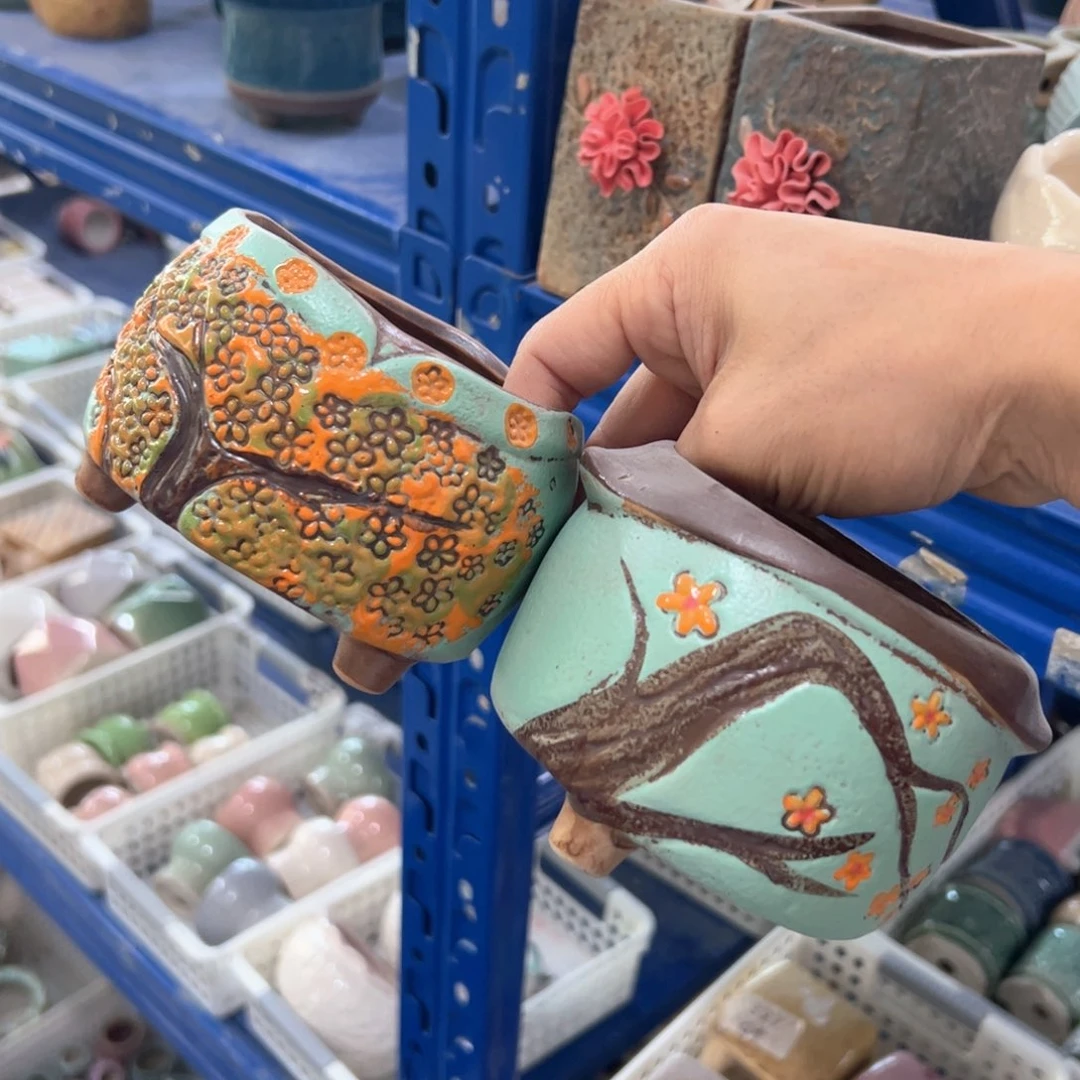 陶瓷多肉小花盆@@