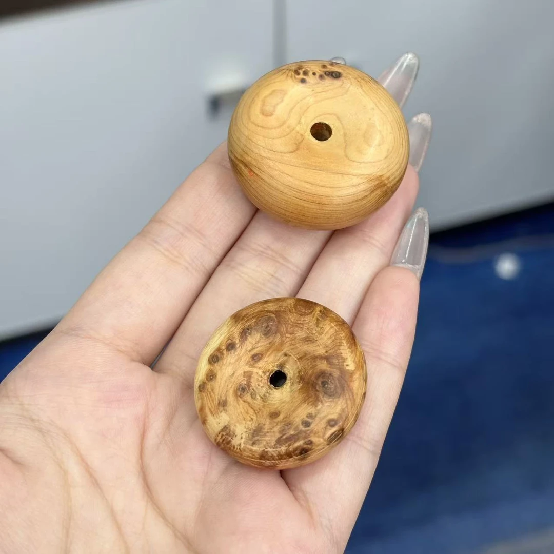 【小张严选】QY108 太行崖柏平安扣吊坠 多样发其一