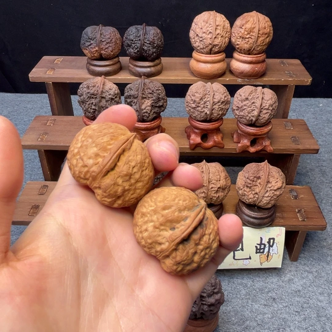 文玩核桃吊坠z金马蹄39mm