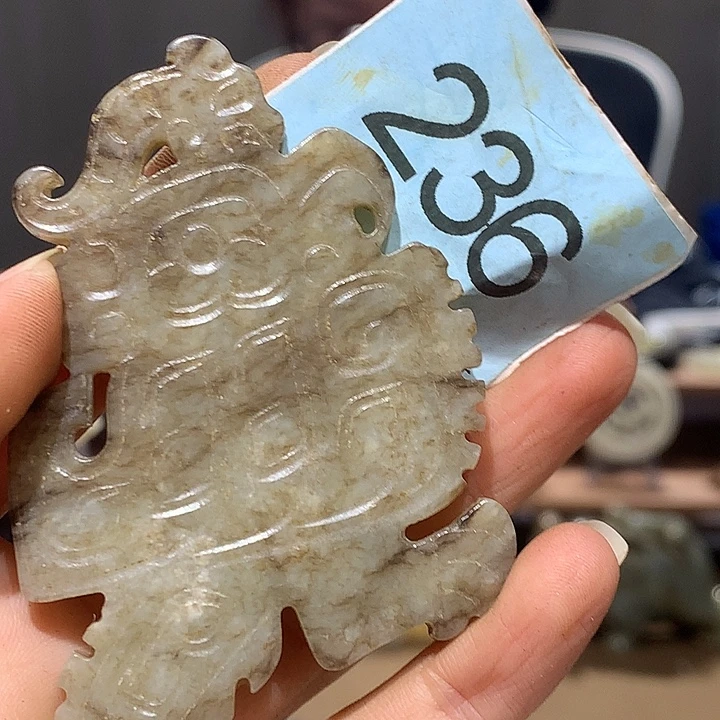 老***室和田玉未镶嵌挂件