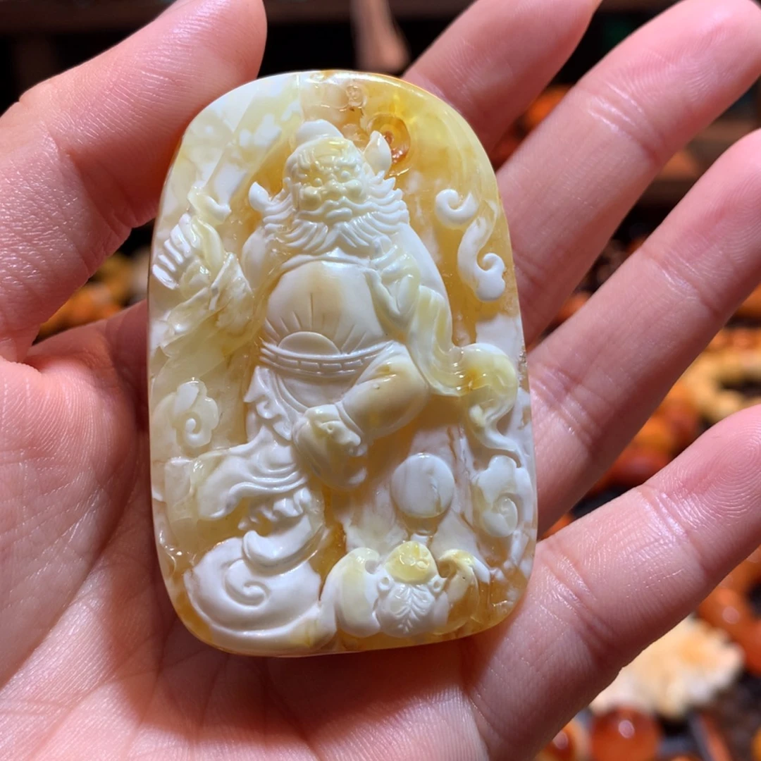 【闪购商品】蜜蜡吊坠(不含链)未镶嵌神*