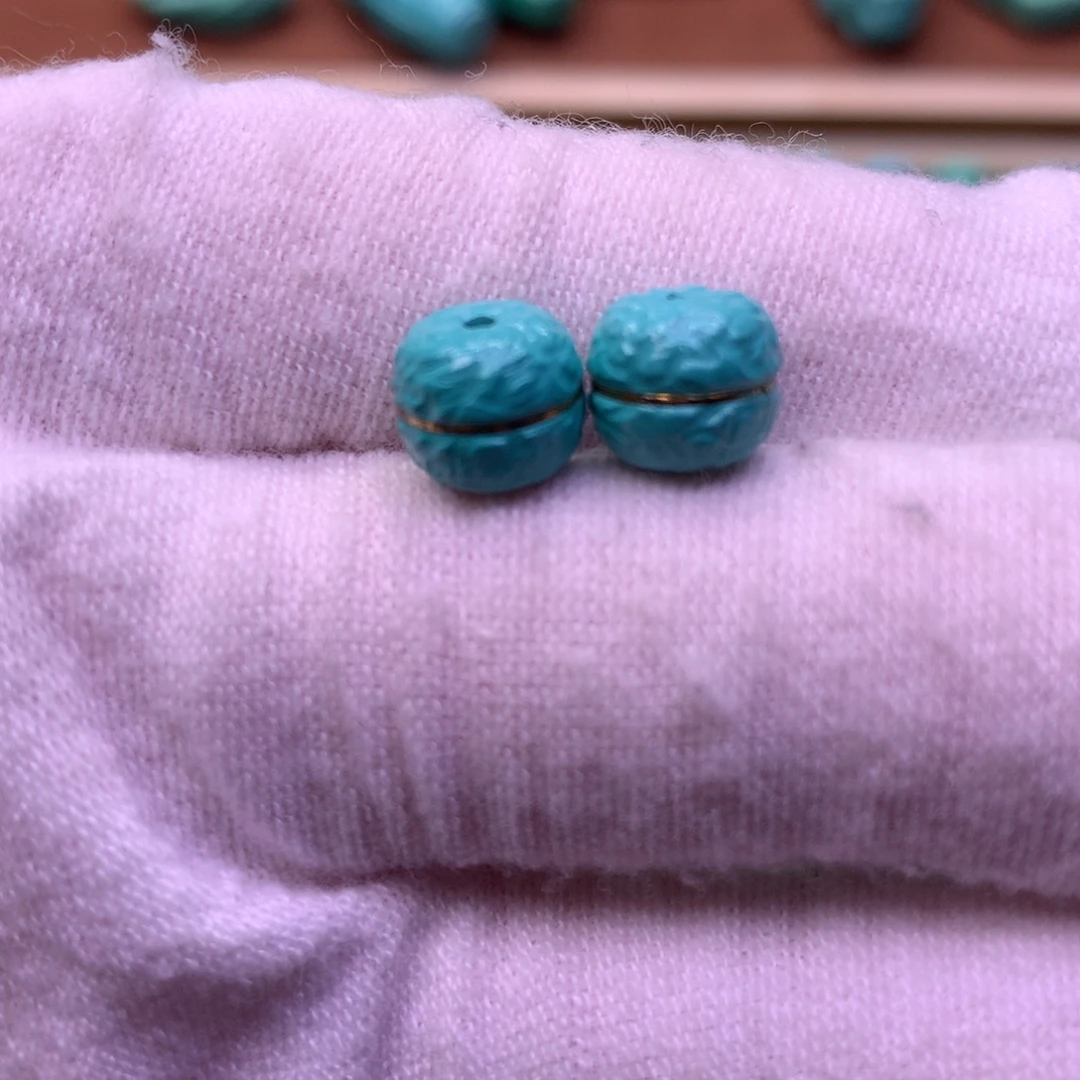 G****原生态散珠配珠金腰带汉堡一对卡8