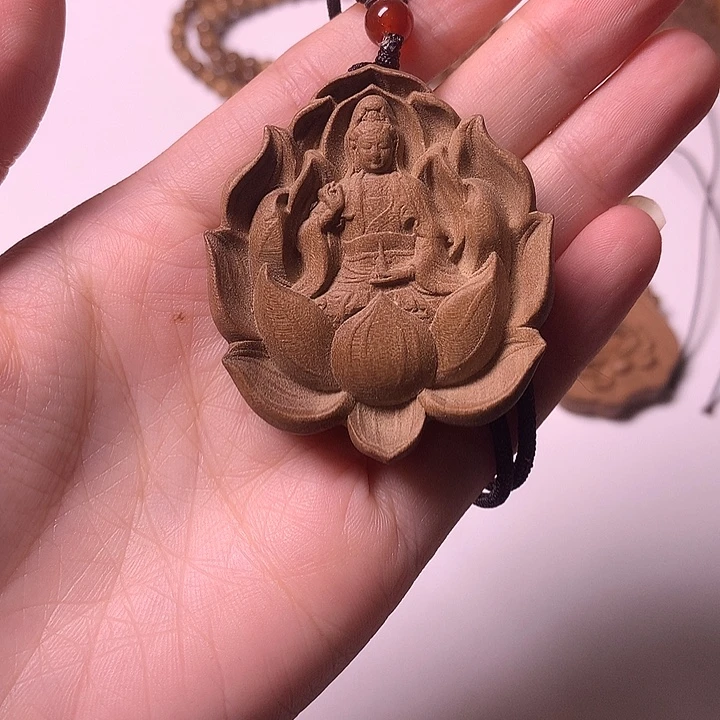 手串/手链檀香木檀香莲花关姐姐