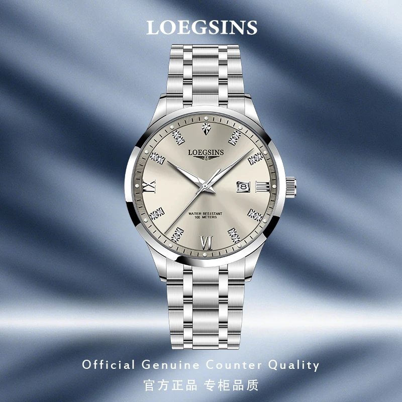 浪  琴瑞士正品男士机械表奢华潮流时尚防水机械表LOEGSINS男表