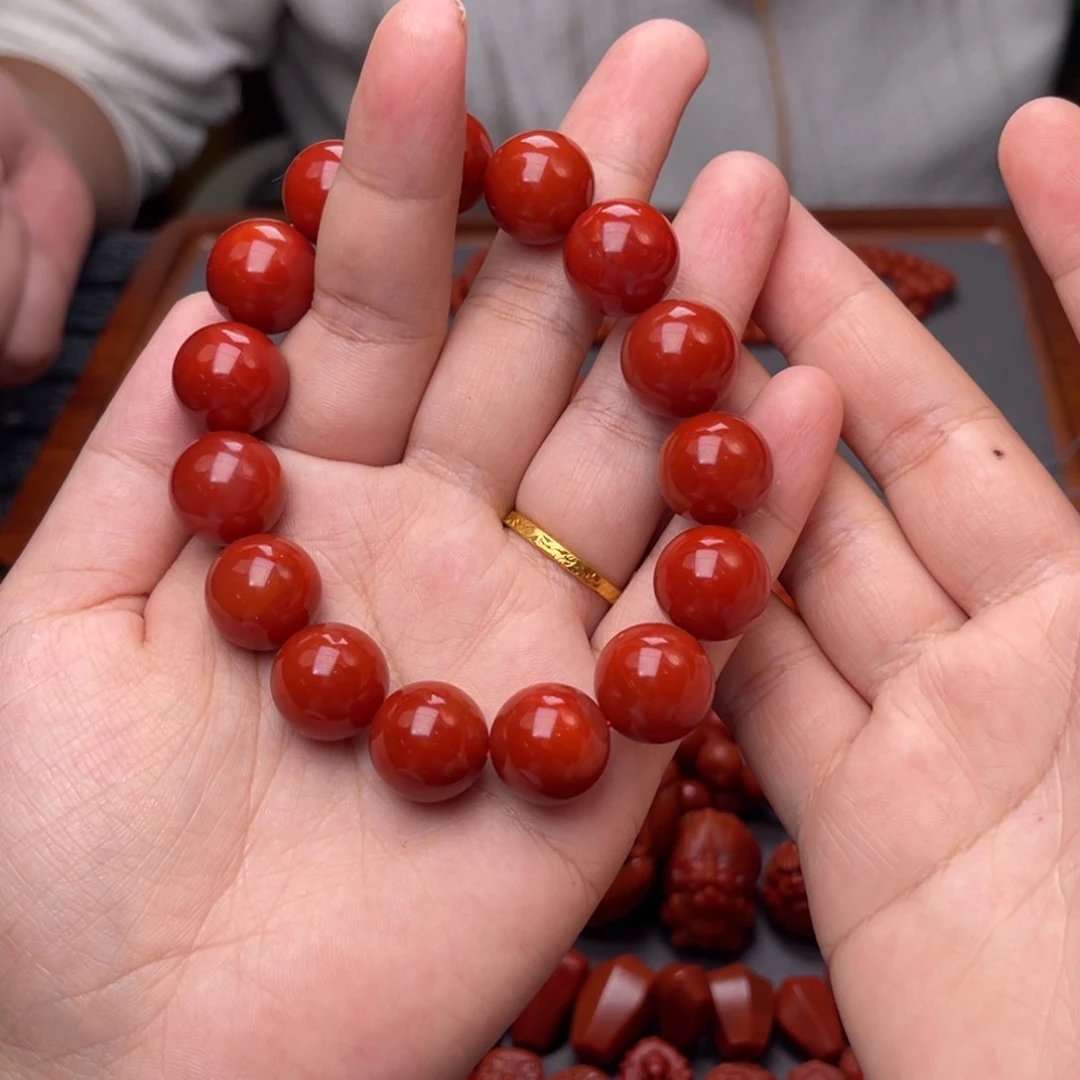 未镶嵌卡15毫米川料瓦西南红玛瑙赛*