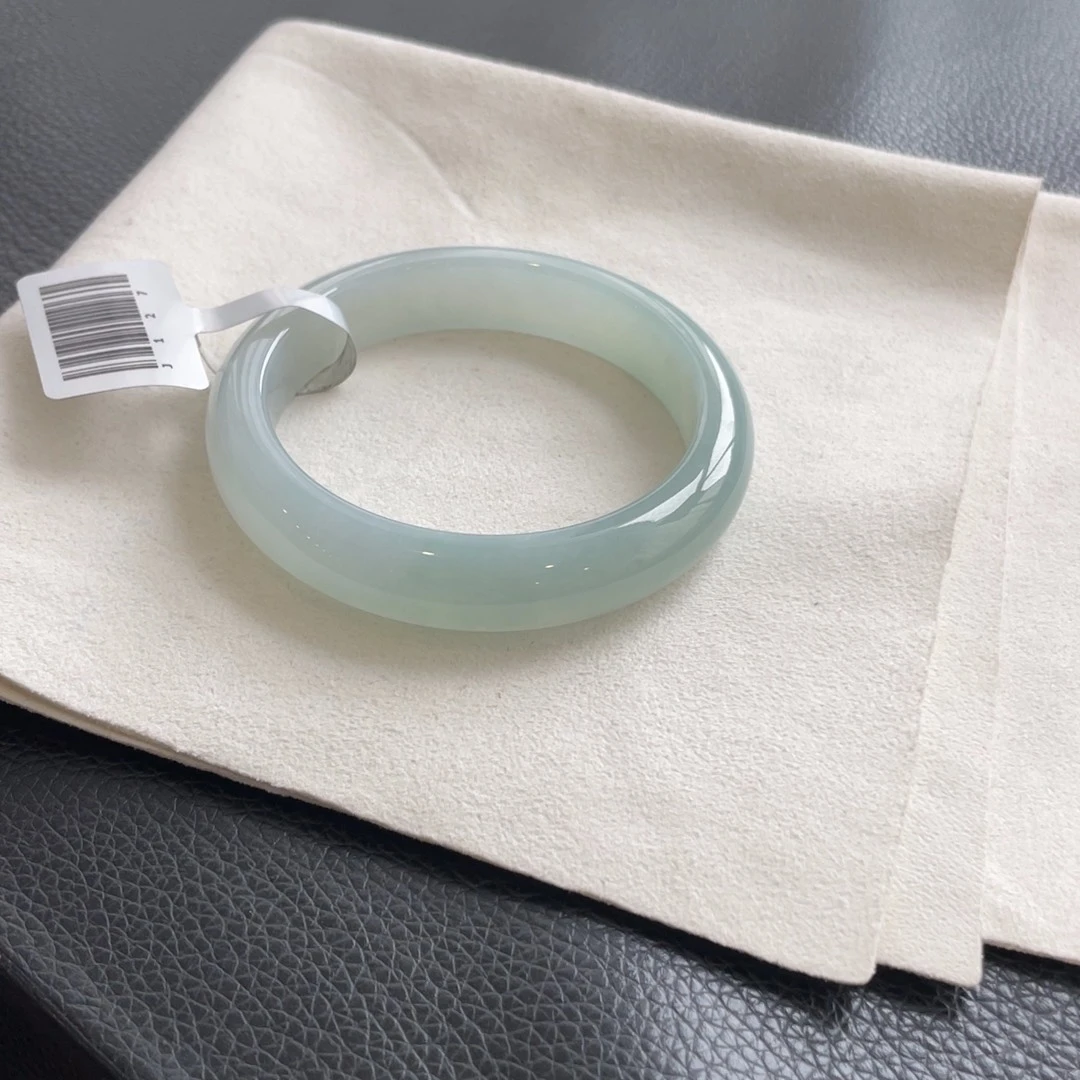 翡翠未镶嵌手镯纹55.6