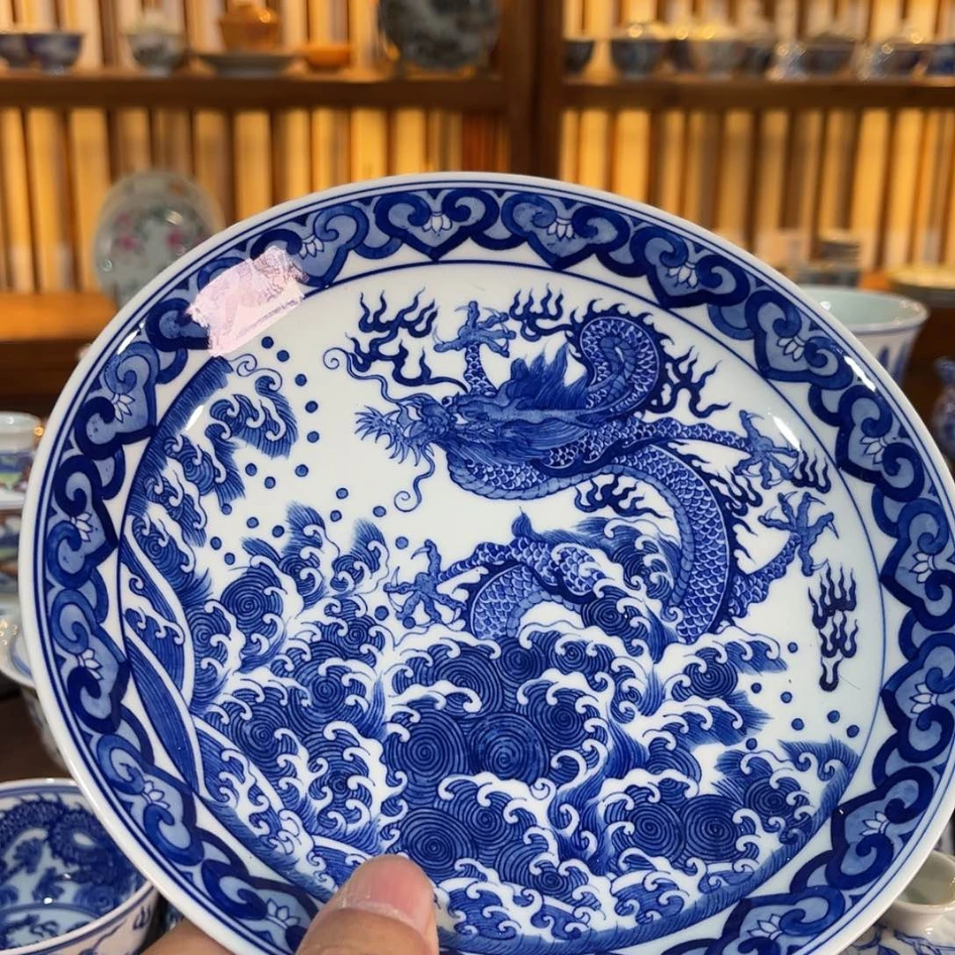 錡镇堂手工手绘绘壶承