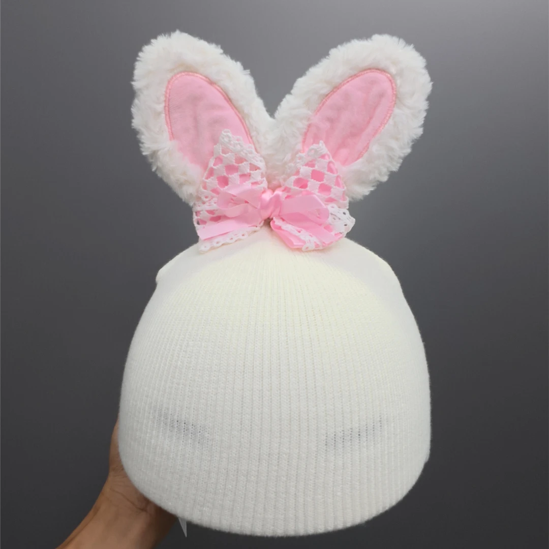 蝴蝶结兔耳滑翔伞马上半盔滑雪头盔帽套