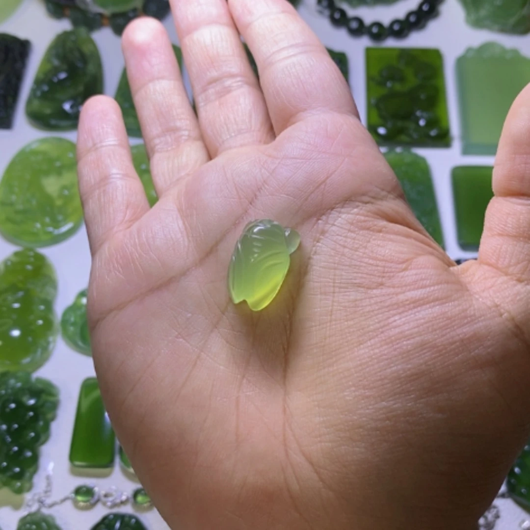 【闪购商品】未镶嵌蛇纹石玉戒指