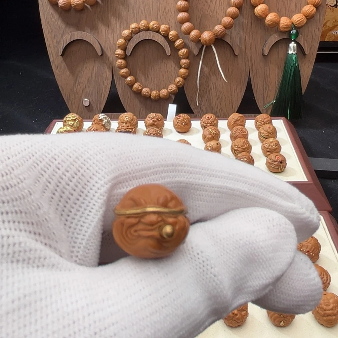 猴头核桃吊坠烟鬼盲僧