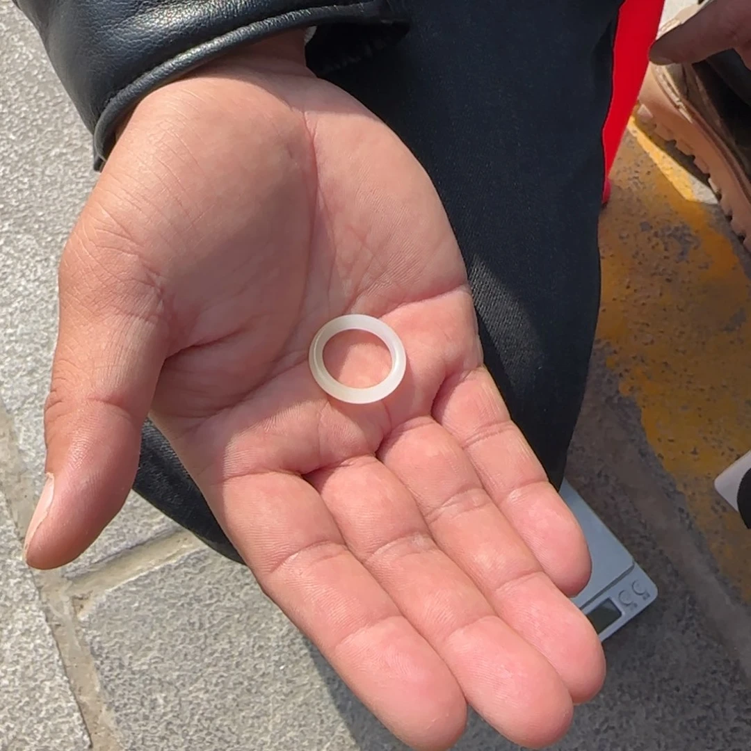 和田玉戒指未镶嵌慈**姐