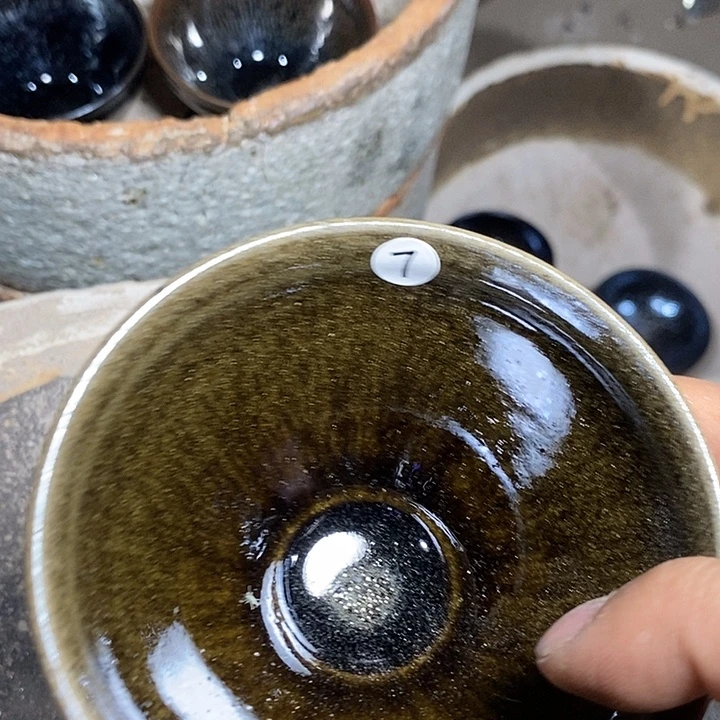 茶盏建盏龙窑柴烧