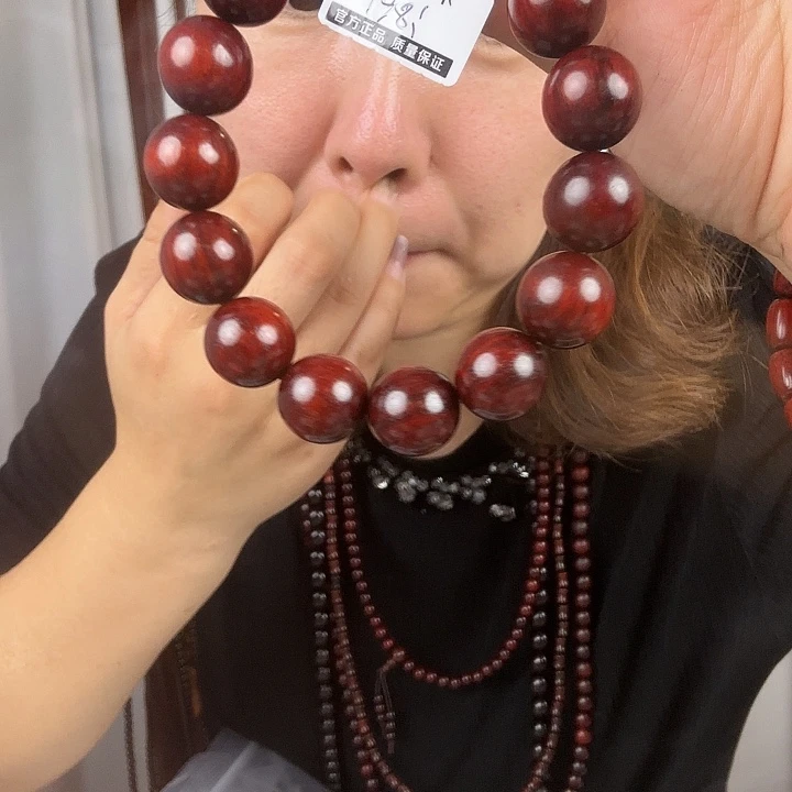 檀香紫檀（小叶紫檀）1.5 手串 直播间为准