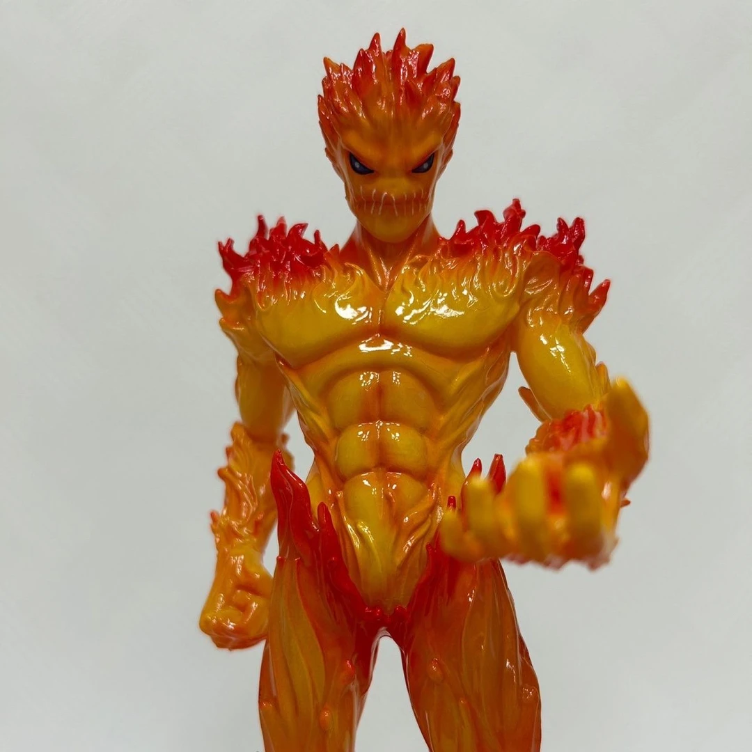 数码宝贝手办 火焰兽动漫模模型摆件1/6
