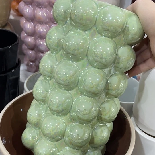 多肉绿植陶瓷花盆9.9包邮，有孔