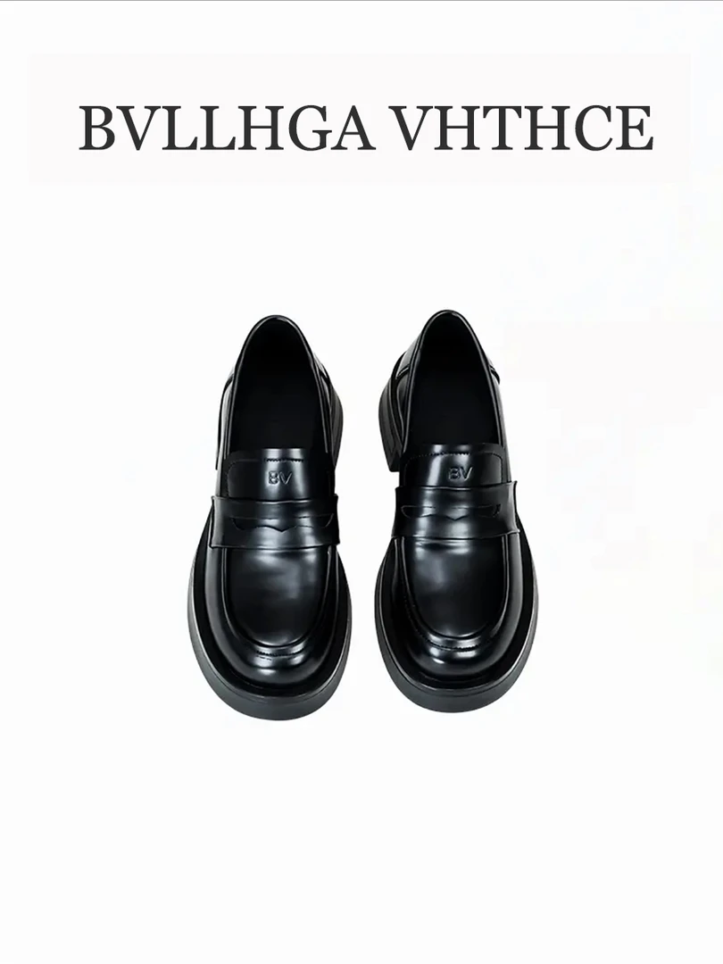 BVLLHGA VHTHCE 新款女士胎牛乐福鞋时尚软底真皮胎牛女鞋 008