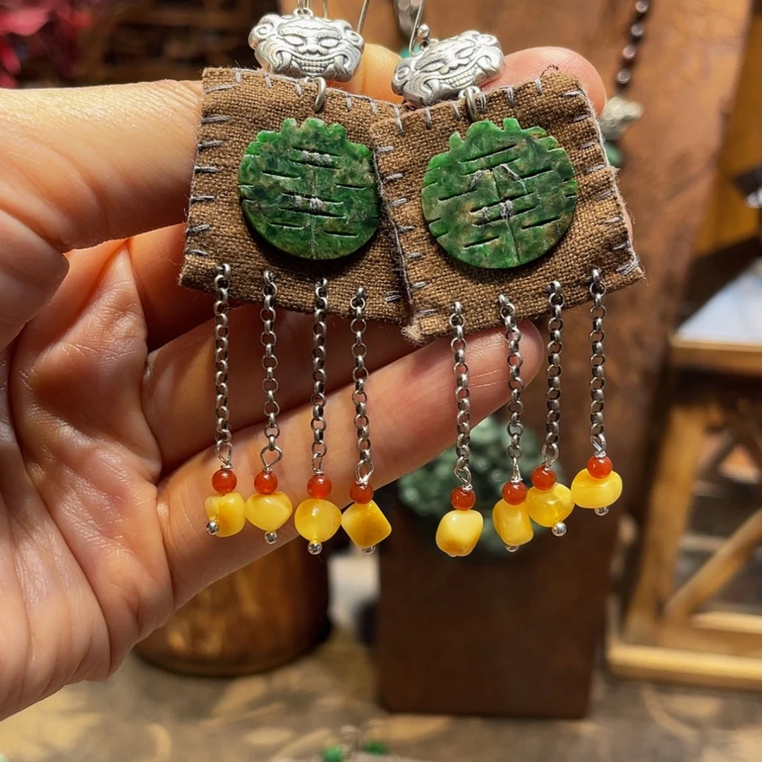 【闪购商品】翡翠未镶嵌颈饰