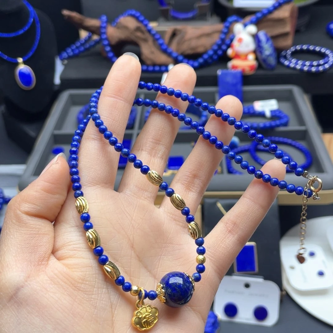 未镶嵌青金石项链