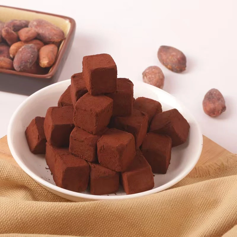 【对对碰】巧罗混合型可可小方夏威夷果榛子味五款纯可可不添加蔗糖