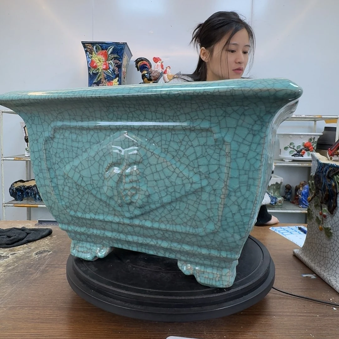 纳***板四方盆内口36深度25