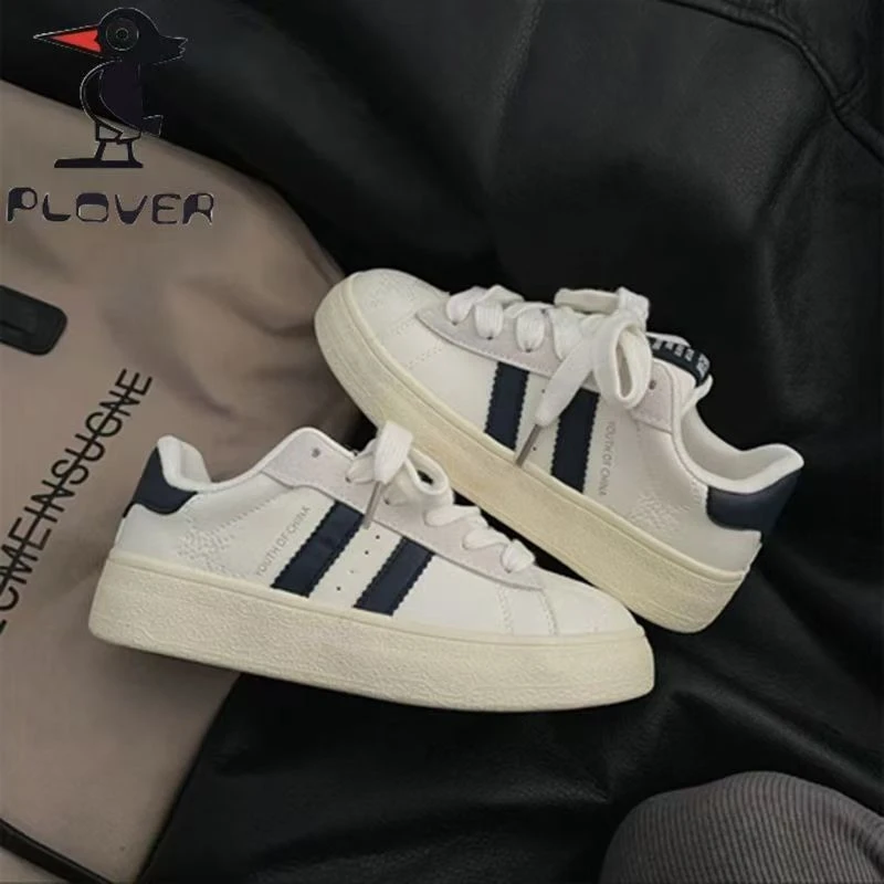 新款情侣ins潮2025运动休闲百搭学生板鞋9904