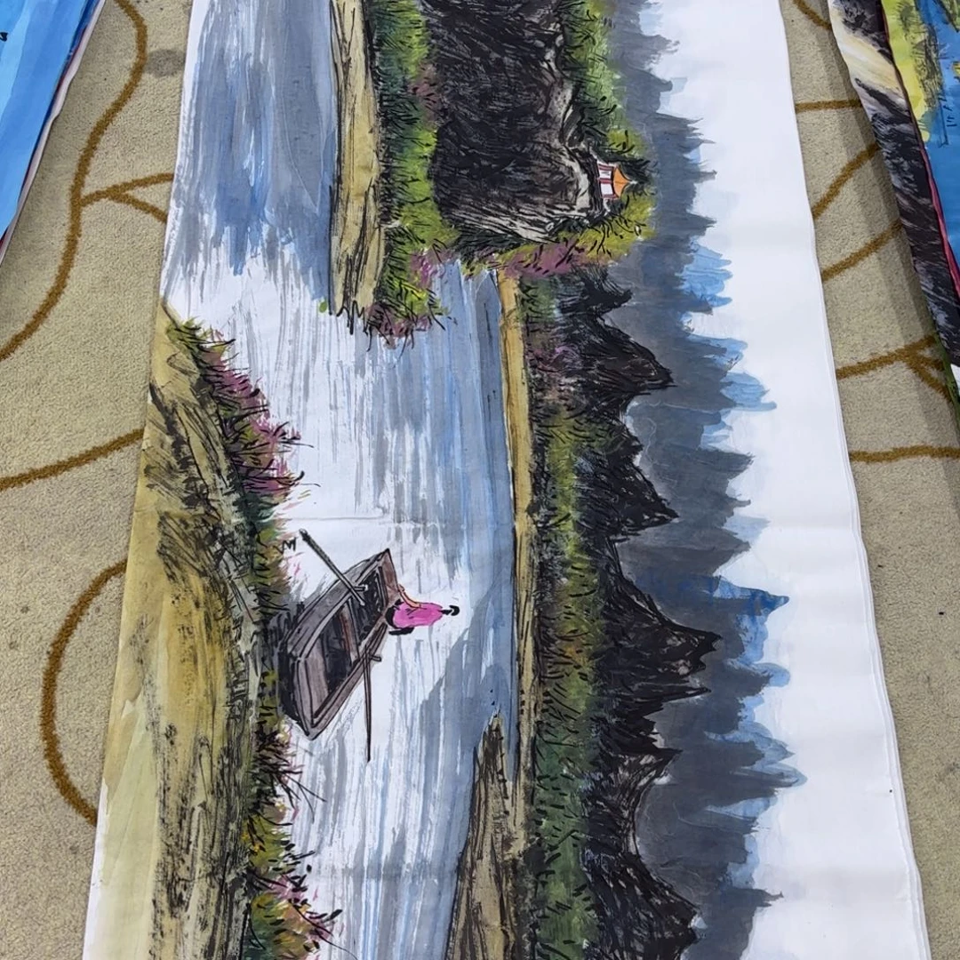 国画国画老师作品刘