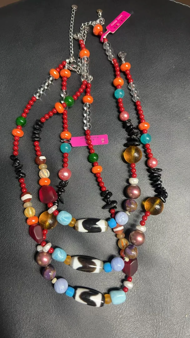 雲涌之丽 钛钢仿水晶项链 【天天的珠珠】DMN0806孤品