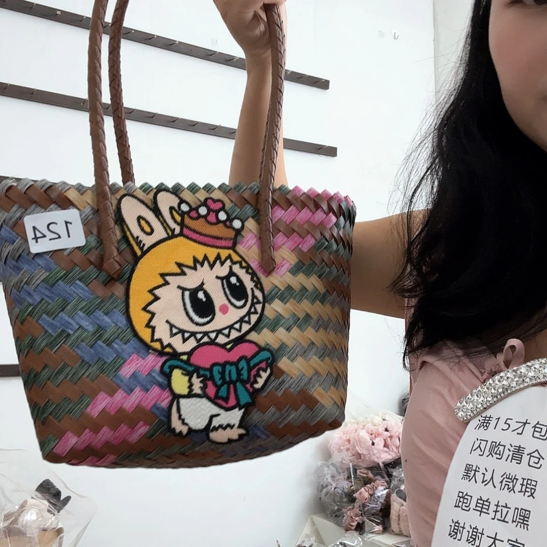 亚克力PU帆布羊剖层皮革124