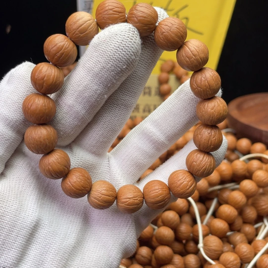 迟***珵猴头核桃手串聚宝盆手串13同