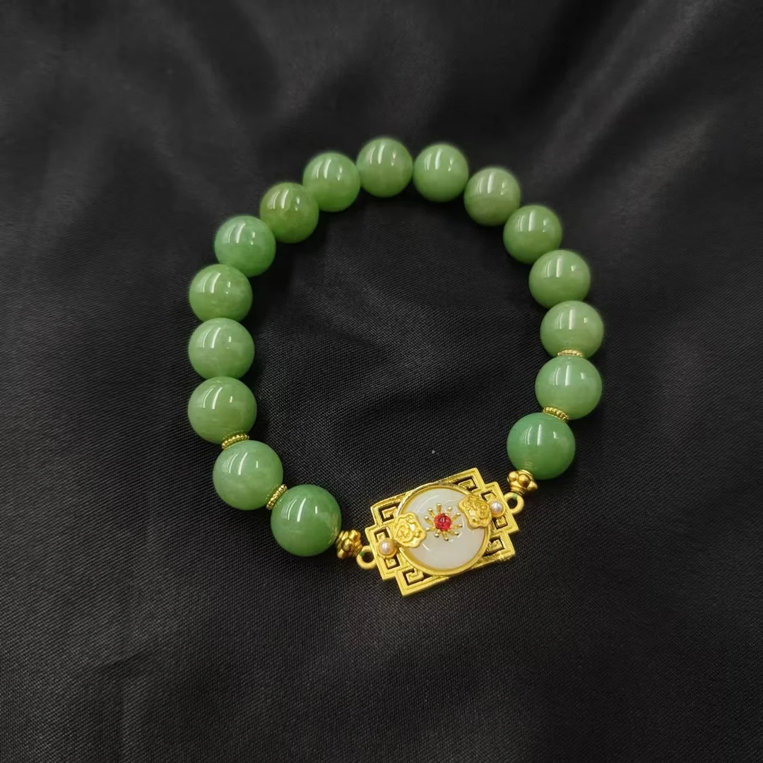 轻奢设计款绿手串赠礼盒（多样性发一件） S1198