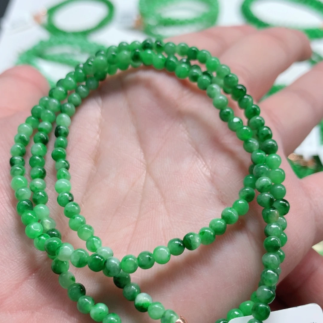 翡翠未镶嵌手链翡翠
