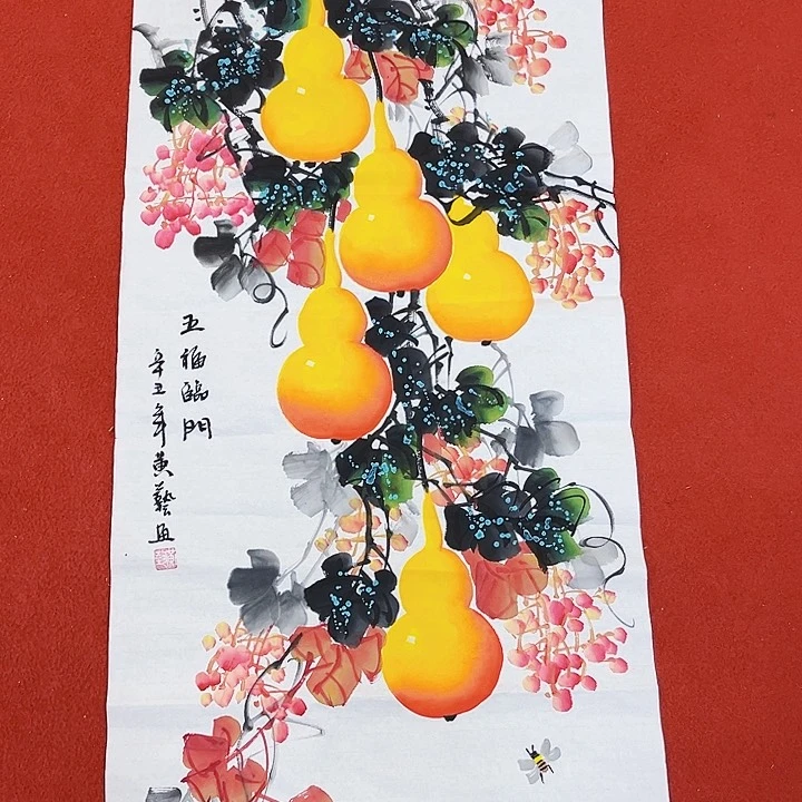 国画手绘画是一种艺术形式和