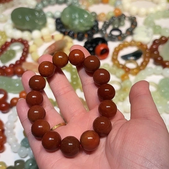 蛇纹石玉未镶嵌手串