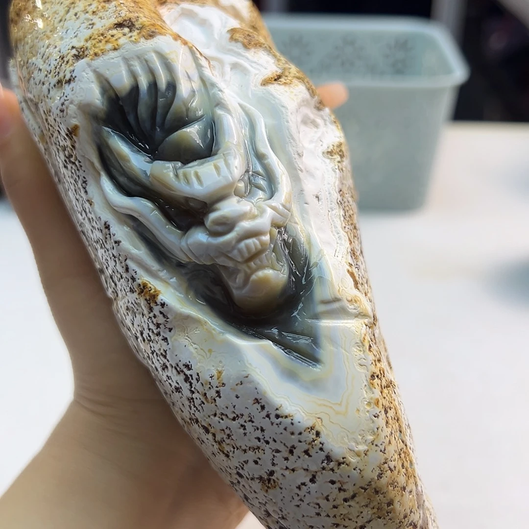 玛瑙/玉髓合金颈饰